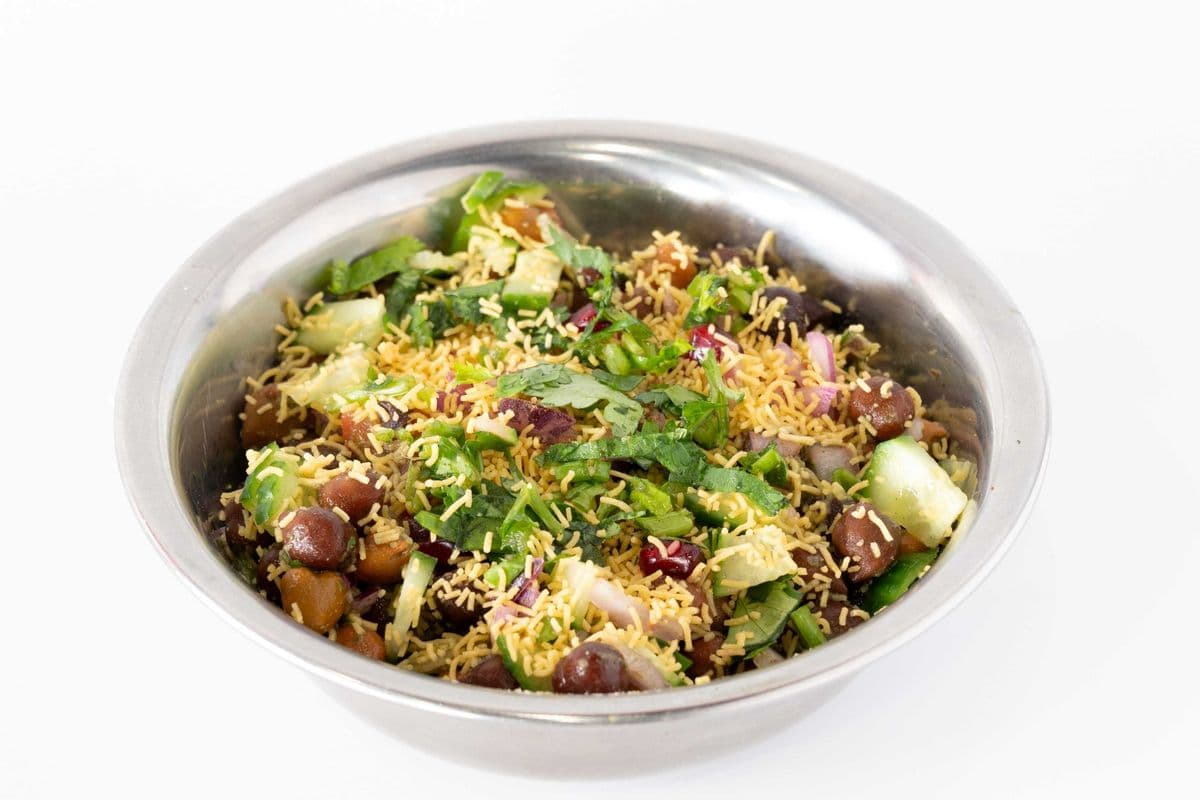 Black Chana Chaat (V) (GF)(SN Green Chutney) (No Onions)