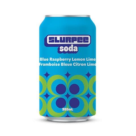7-Select Slurpee Sodas - Blue Raspberry 355ml