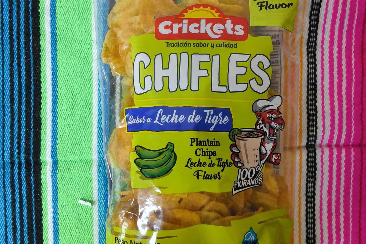 Crickets Chifles Sabor Leche de Tigre (150g)