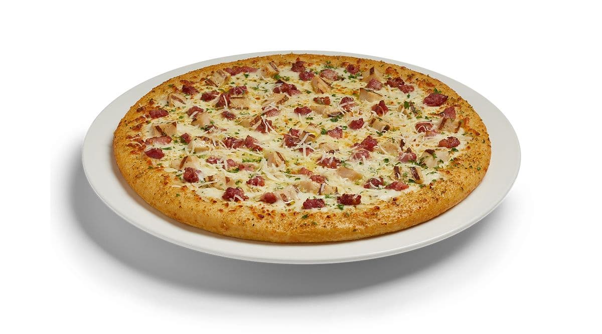 Individual (8") The Carbonara Pizza 