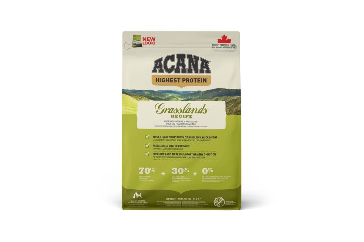ACANA Highest Protein Grasslands Dry Dog Food