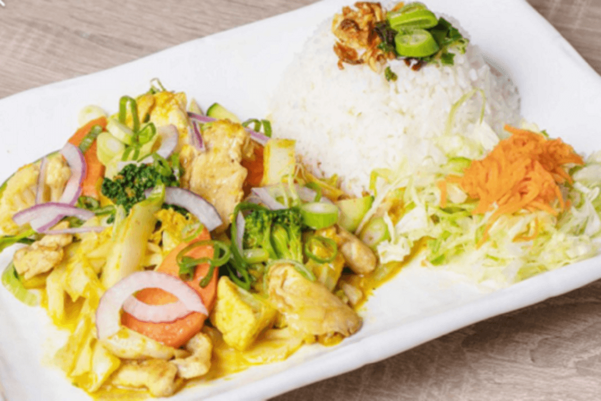 VEGGIE CURRY STIRFRY
