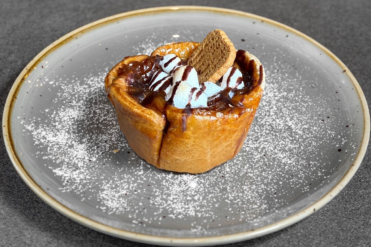 Smores Cookie Butter Tart