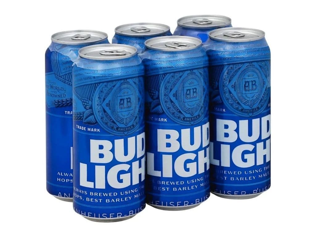 Bud Light, 6pk 473ml beer (4% ABV)