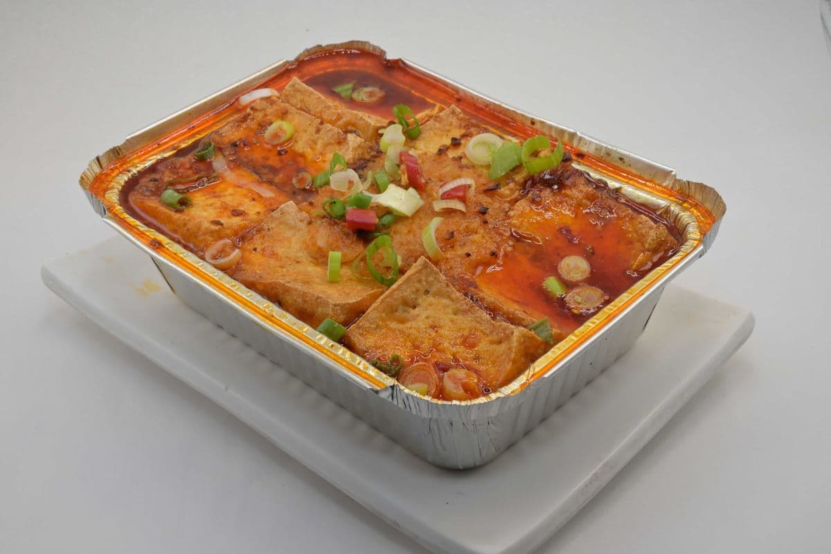 Tinfoil Gold Tofu 锡纸老豆腐