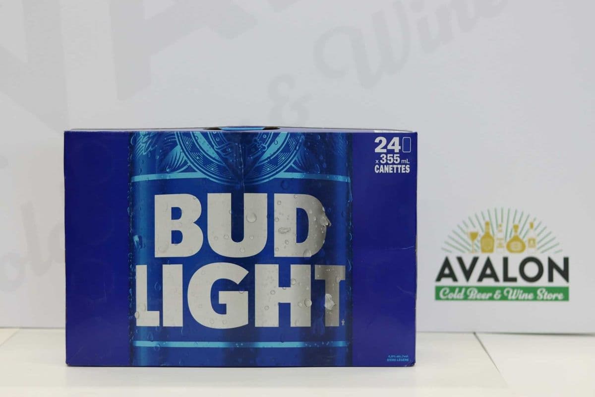 Bud Light 24pk Can (24 x 355 ml)