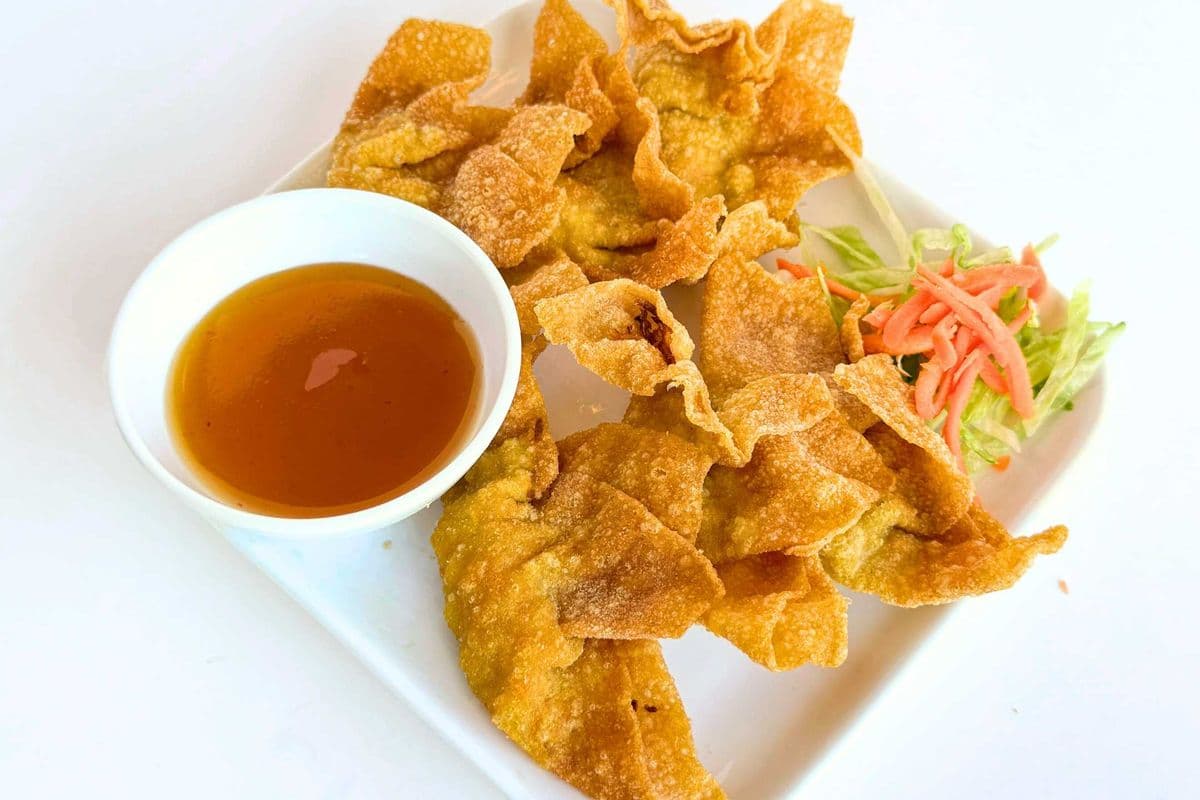4. Crispy Pork and Shrimp Wonton (Six Pieces)