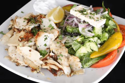 Plat #12B - Plat de doner au gyros au poulet