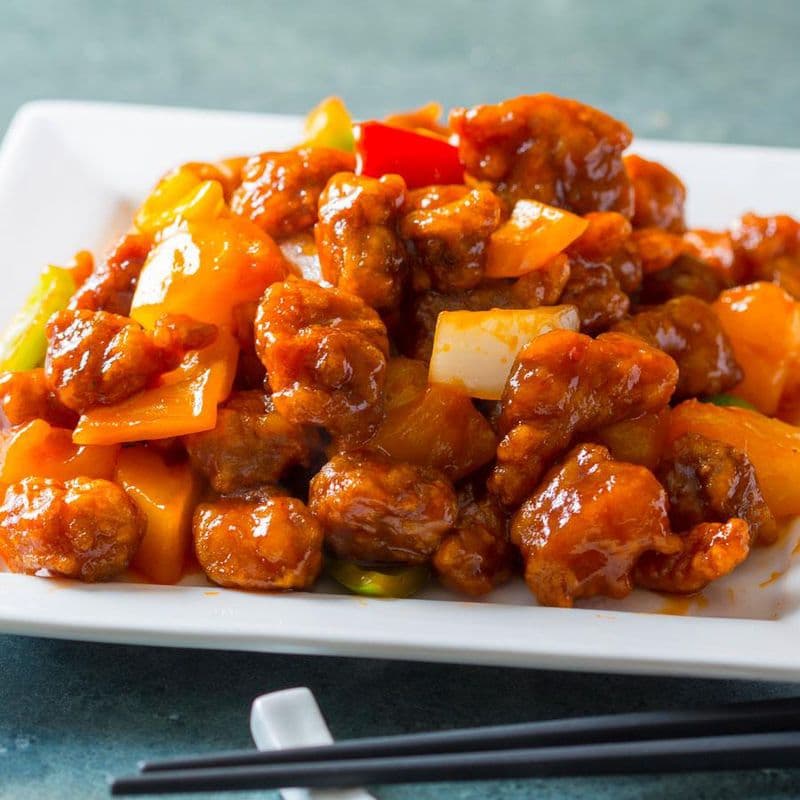 Sweet & Sour Pork with Pineapple 菠蘿咕嚕肉