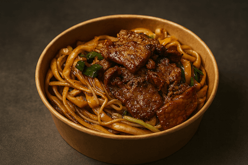 MYST Signature Stir-Fried Sliced Noodle / 招牌炒刀削麵