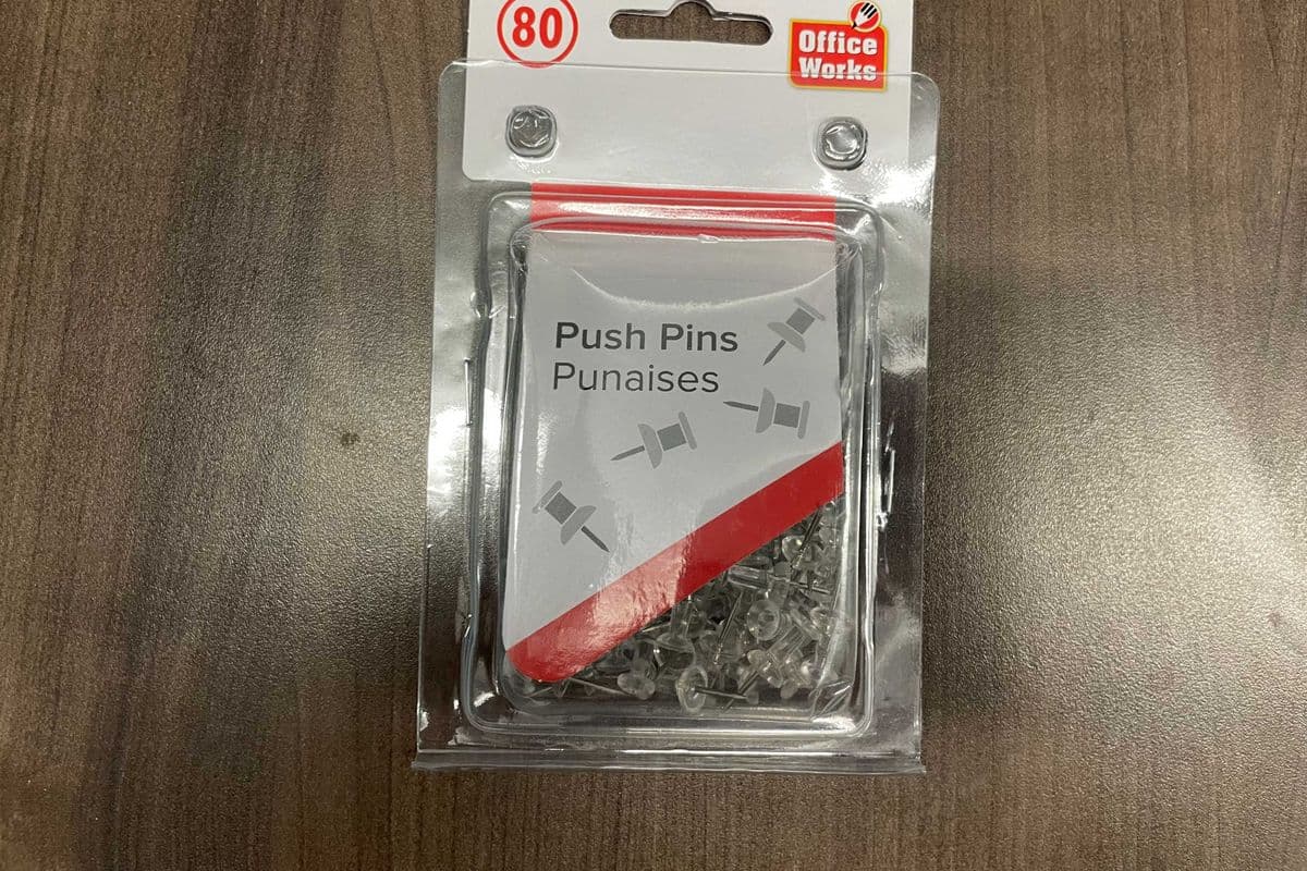 Push Pins 80pk (80 Pack)
