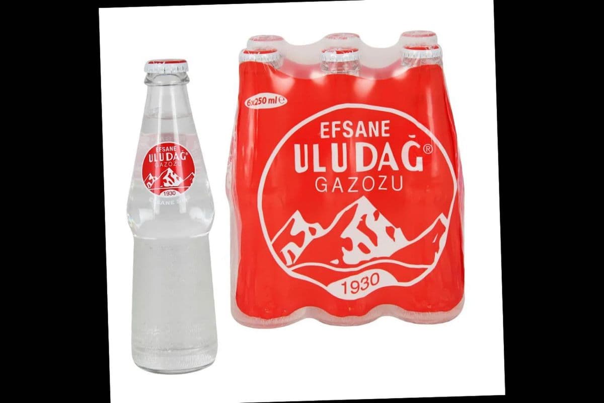 Uludag Original Sade (plain) Gazoz (250 ml)