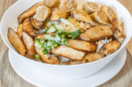 21. Grilled Lemongrass Chicken and Pork Spring Rolls Vermicelli