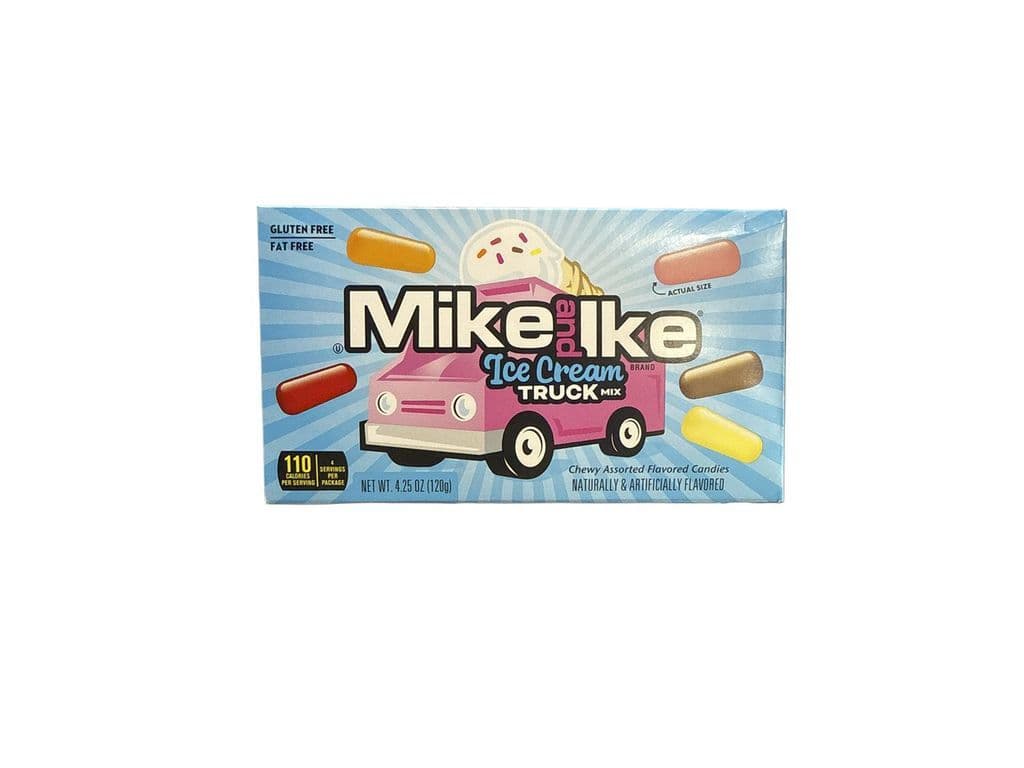 Mike and Ike Ice Cream Truck Mix Chewy Candies 120g Candy