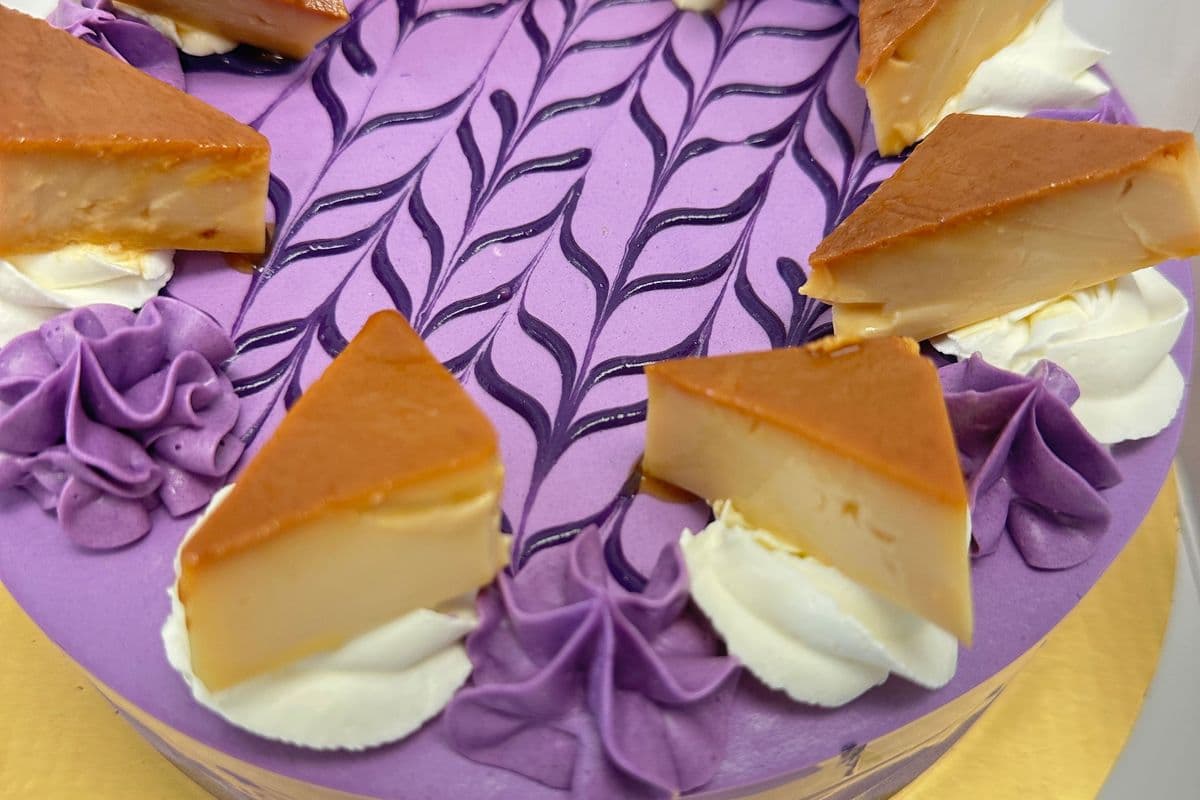 Ube De Leche Whole Cake
