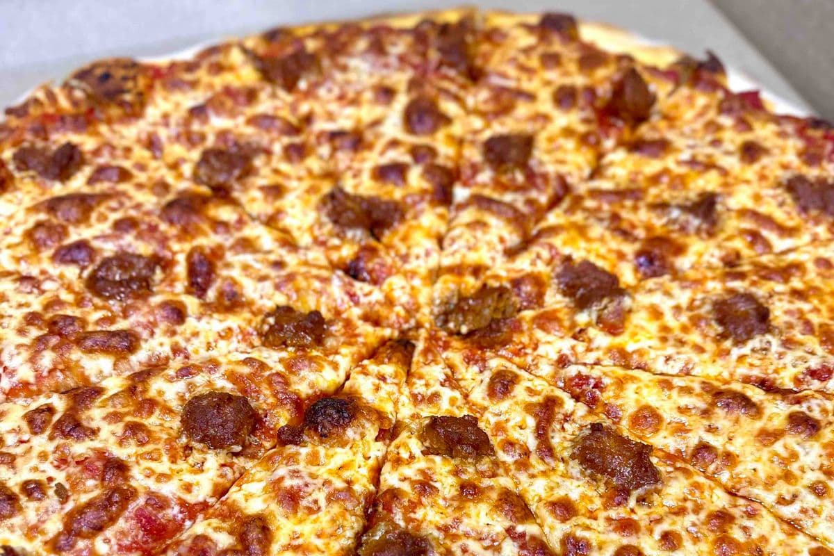 Italian Sausage Pizza - 18”