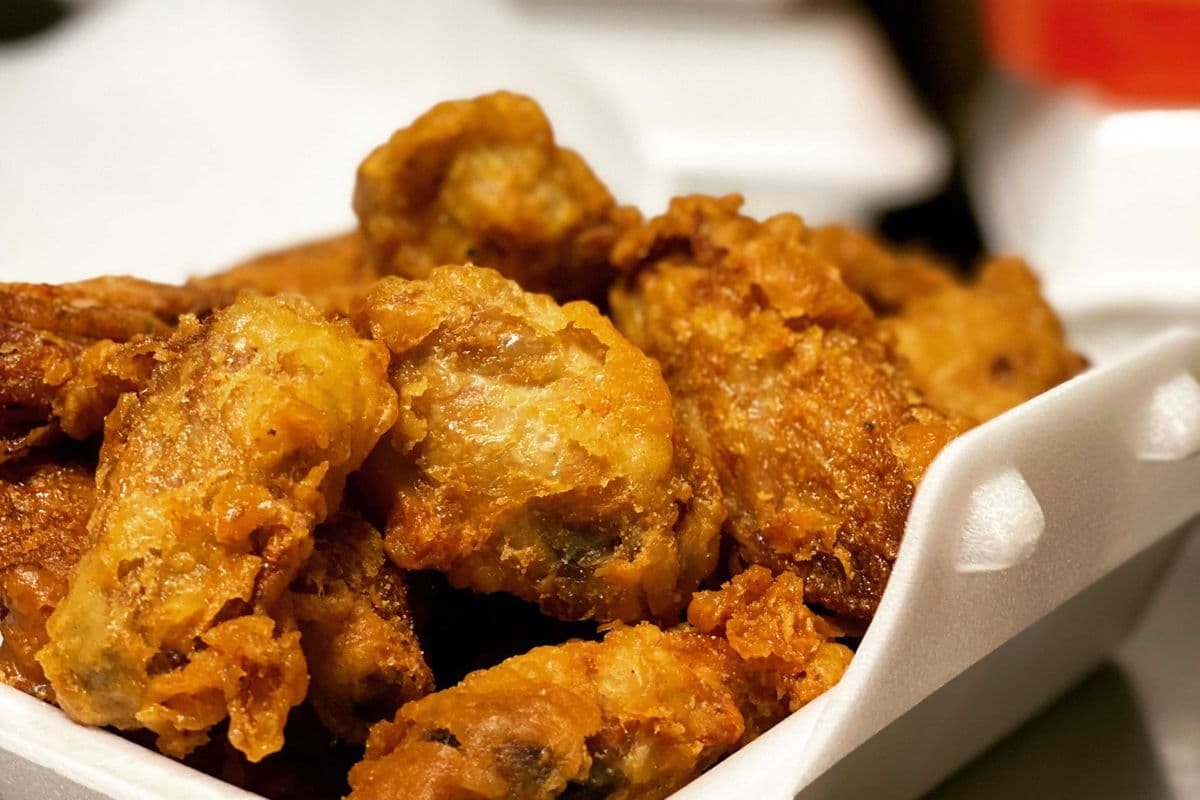 Deep-Fried Chicken Wings