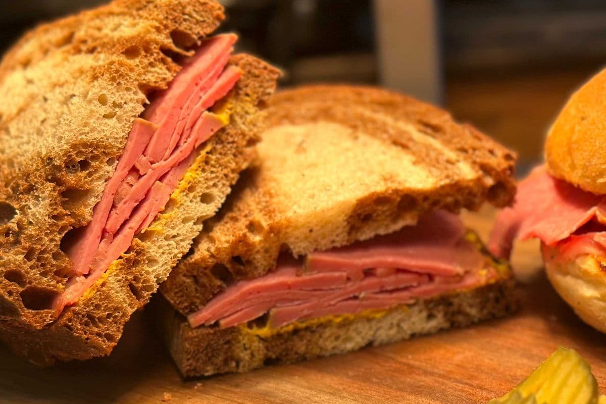 Corned Beef Sandwich on Rye