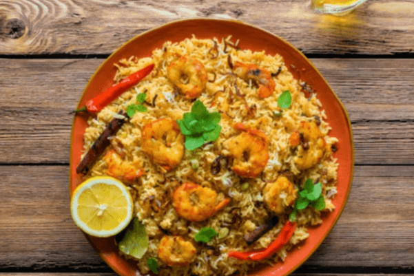Prawn Biryani