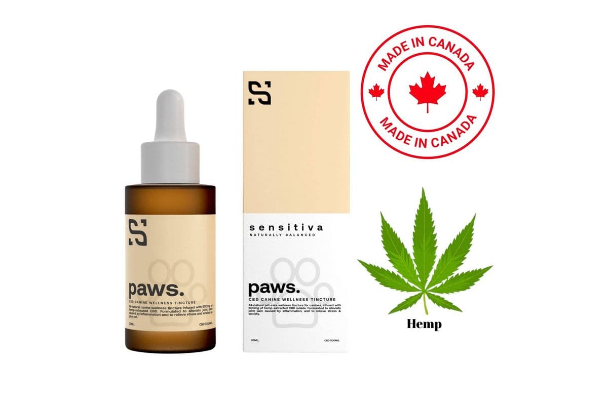 Sensitiva Paws - Pet Hemp Oil Tincture (500 mg)