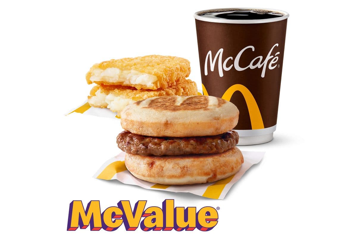 Sausage McGriddles McValue Meal [560.0 Cals]