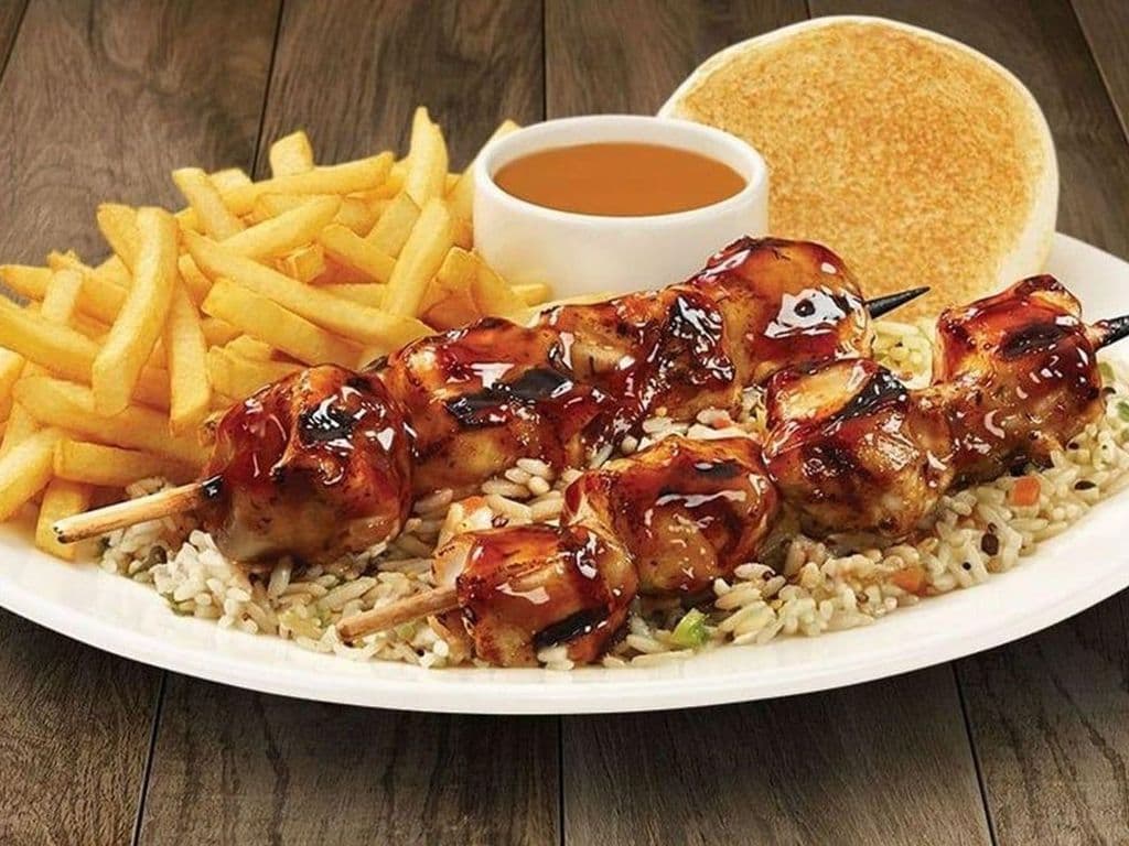 Brochette de poulet tikka masala / Tikka Masala Chicken Brochette