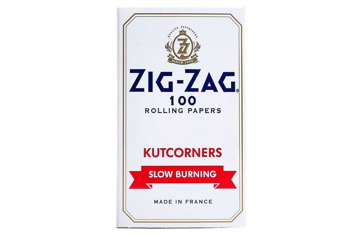 Zig Zag White Booklet (1x100)