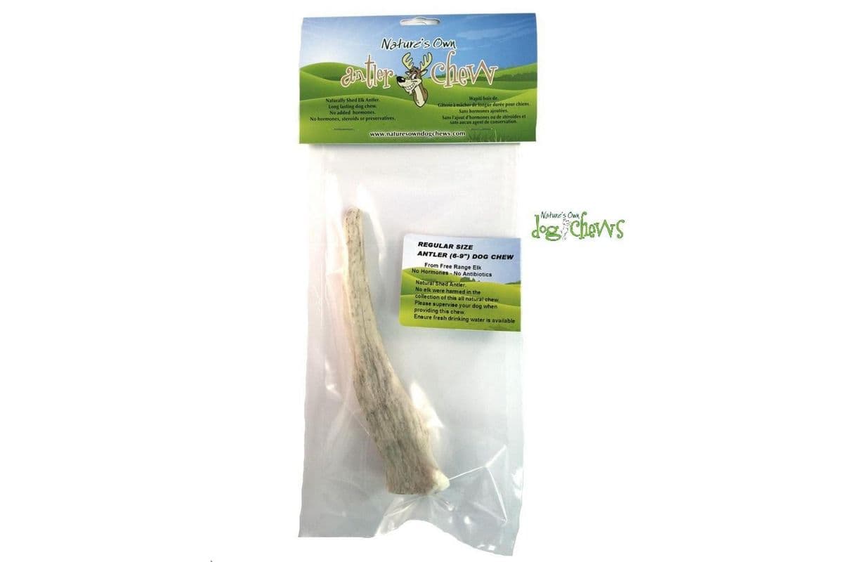Nature's Own Dog Chews Regular Antler Dog Treats (6-9 inch)