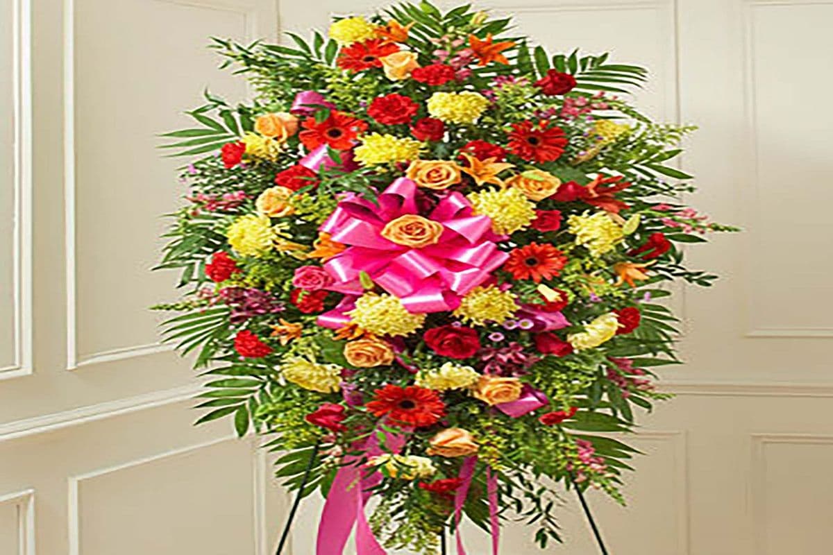 Bright Sympathy Standing Spray - Was $280