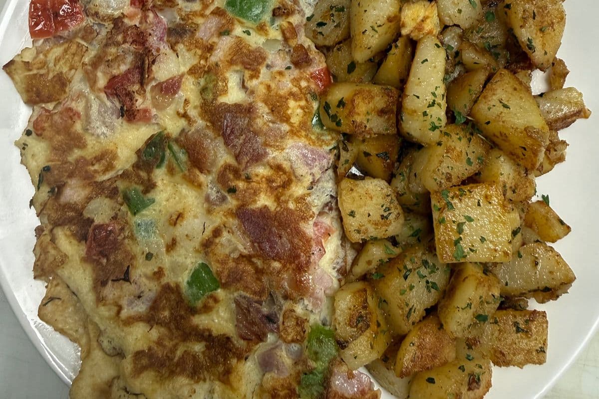 Three Topping Omelette