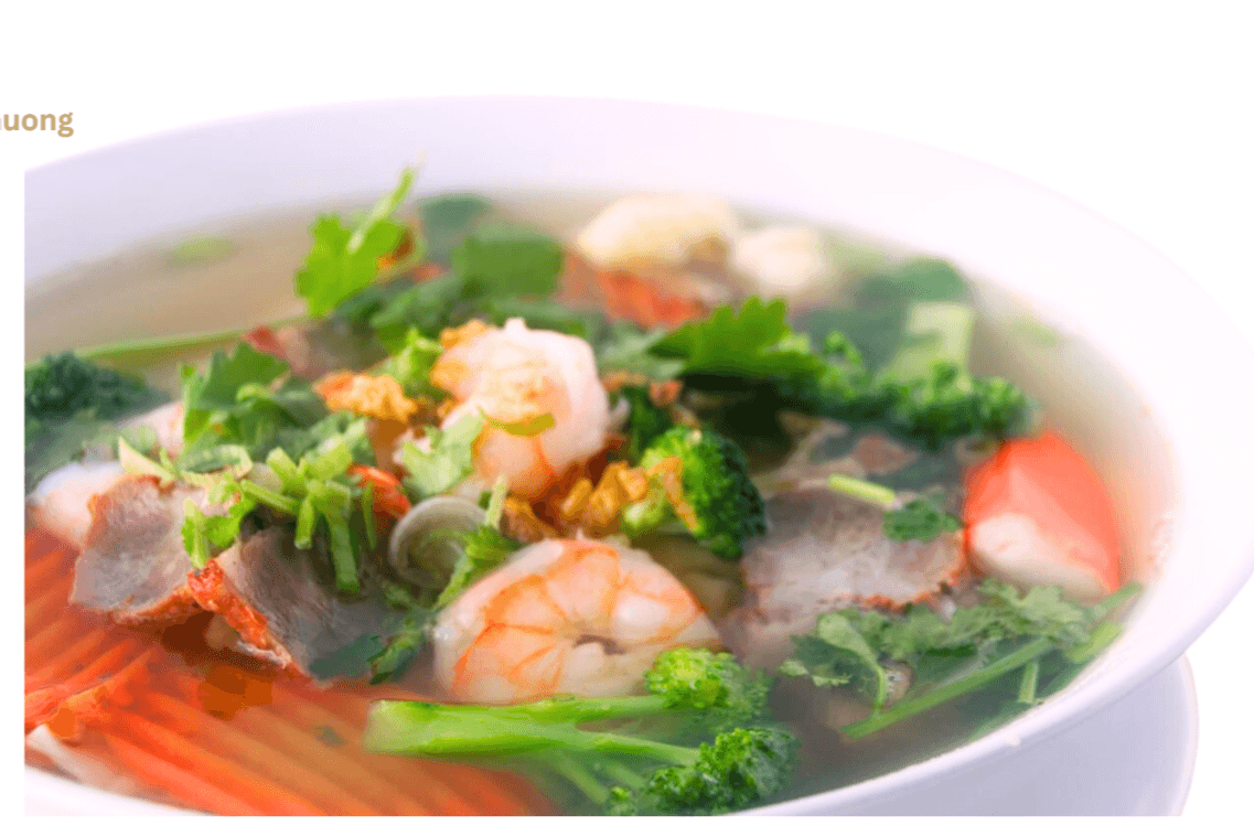 N14. Wonton with Seafood Noodle Soup