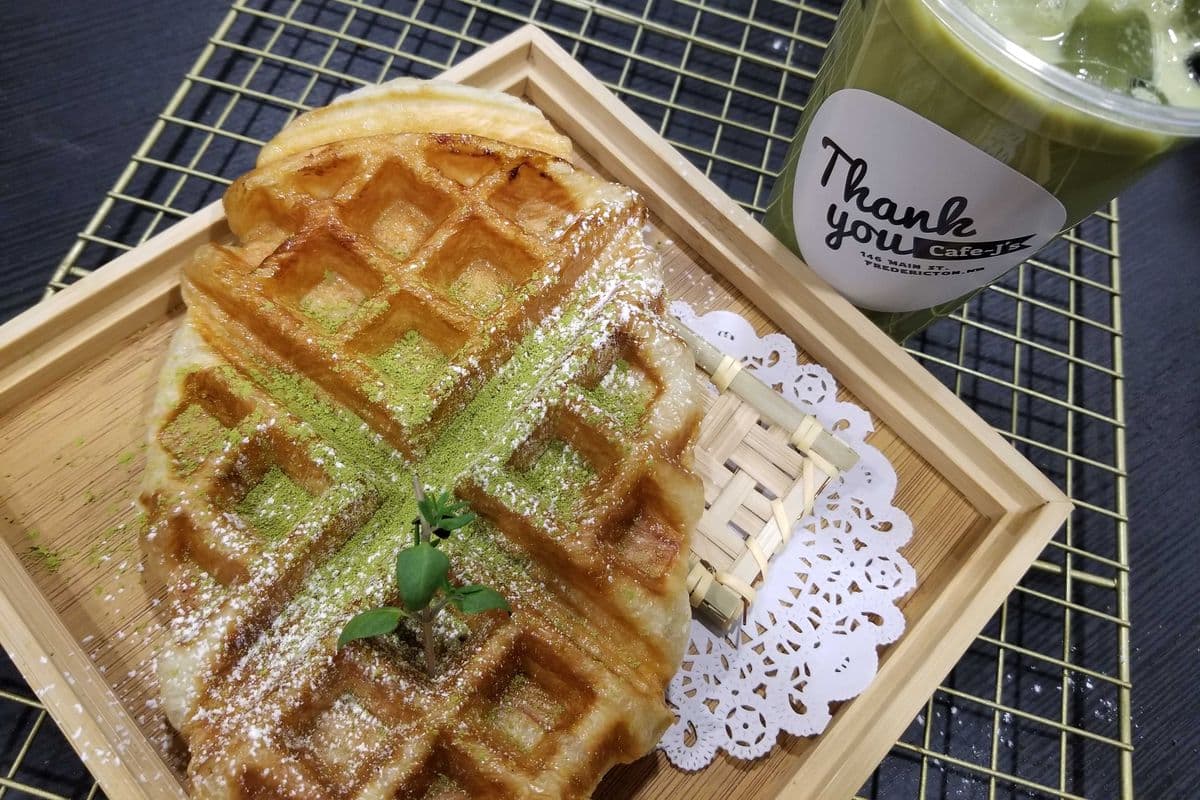 Green Tea Croffles