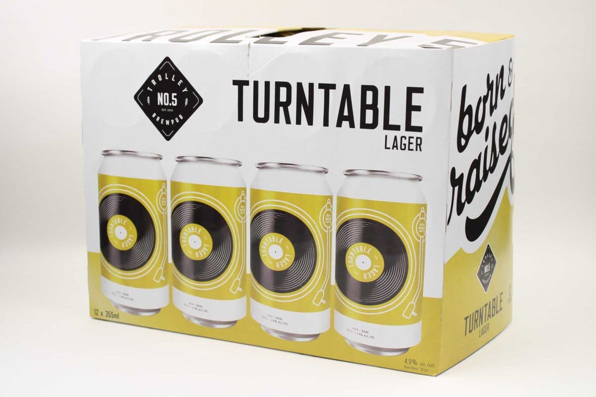 Trolley 5 Turntable Lager 12pk (12 x 12pk)