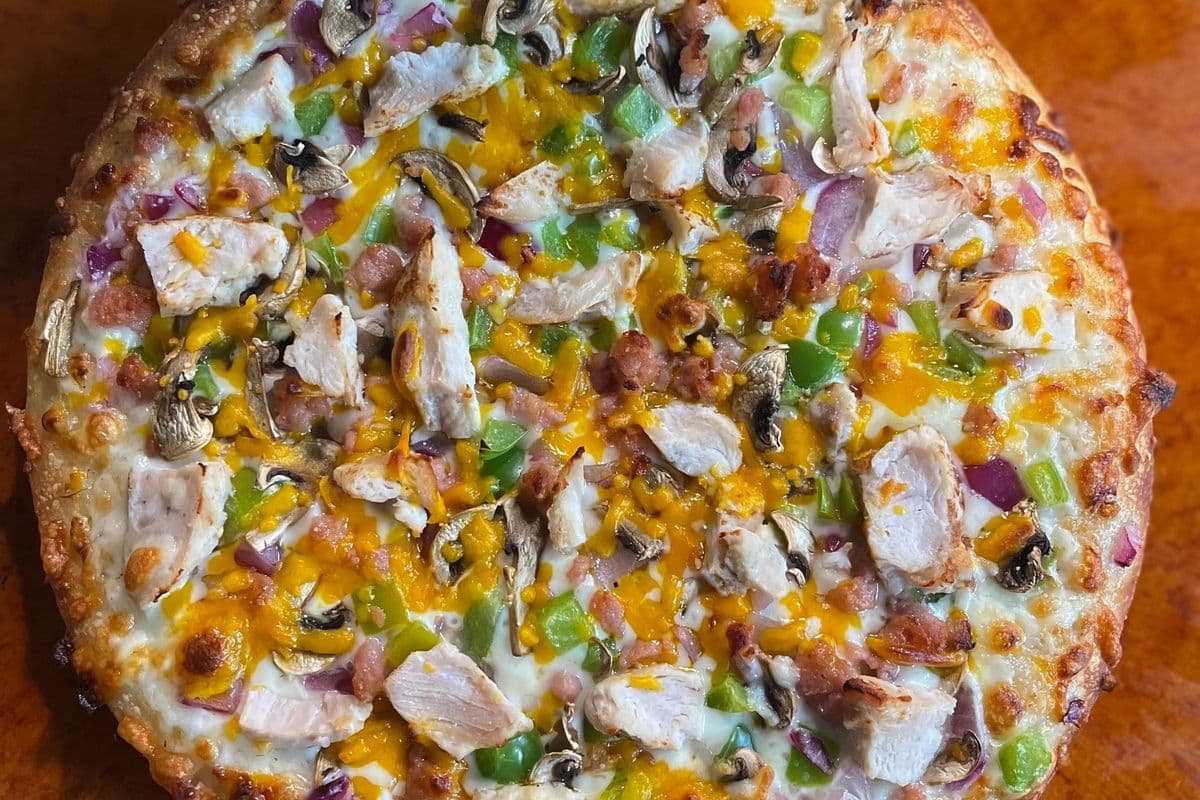 11. 10" Small Chicken Ranch Pizza
