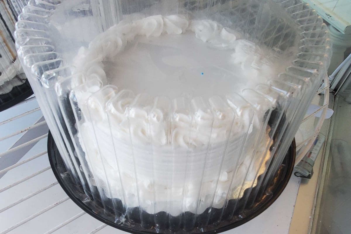 8" Happy Birthday Cake