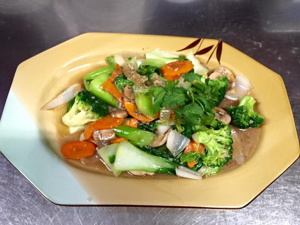 637. Stir-Fried Vegetable and Tofu on Rice Stick