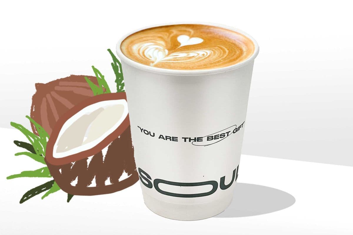 Coconut Flat White (Hot)