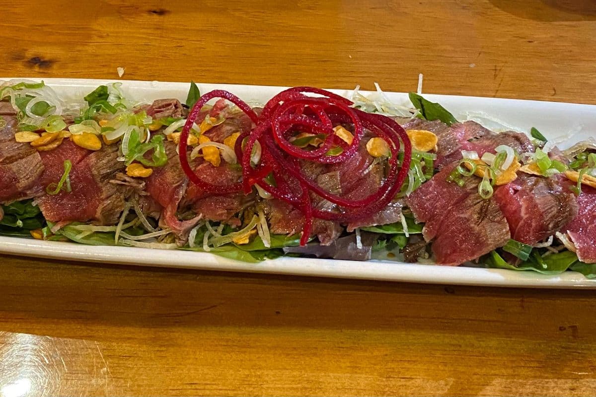 Beef Tataki