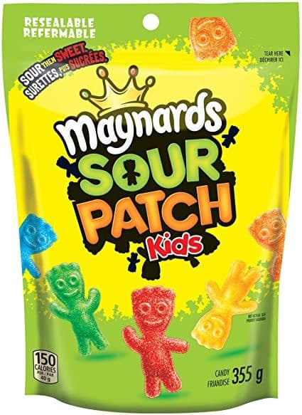 Maynards Sour Patch Kids Candy Stand Up Pouch (315 g)