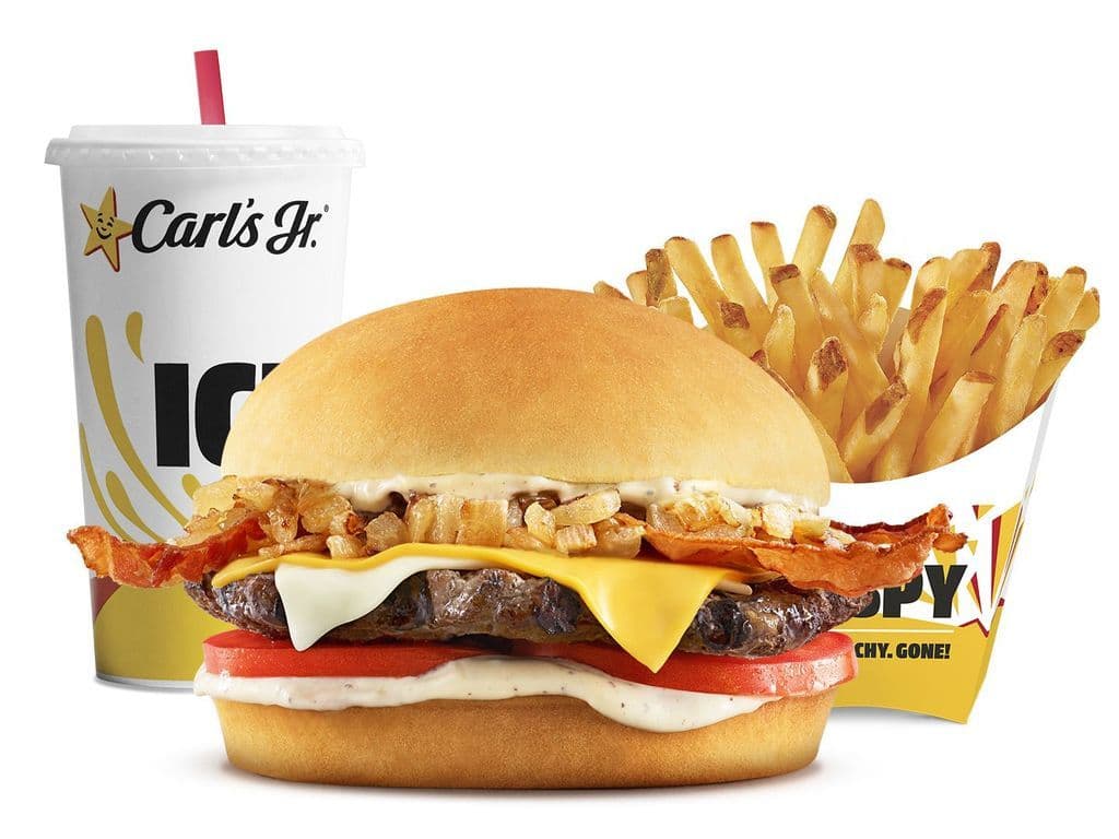 Steakhouse Peppercorn Burger Combo