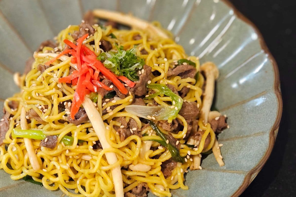 Beef Yaki Soba
