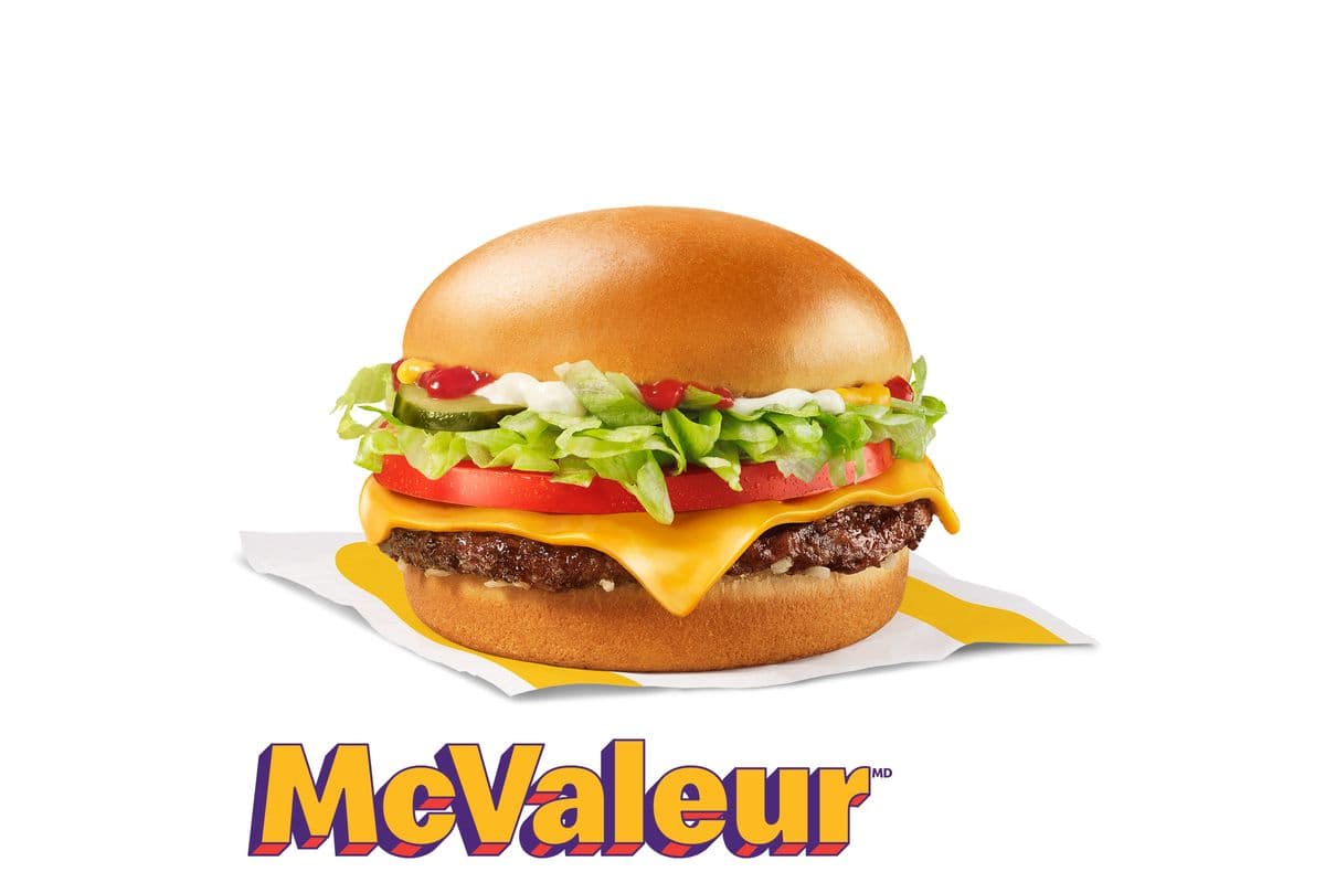Hamburger avec fromage de luxe [340.0 Cal]