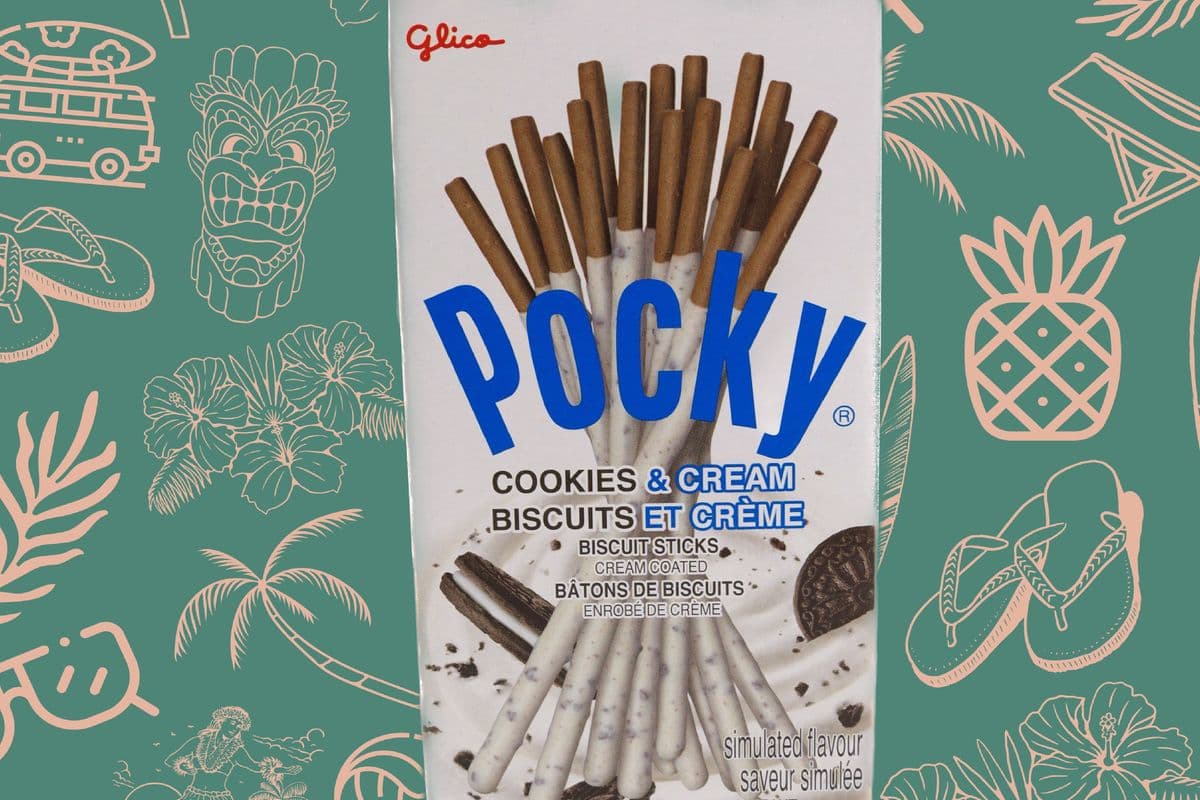 Pocky snacks cookies&cream