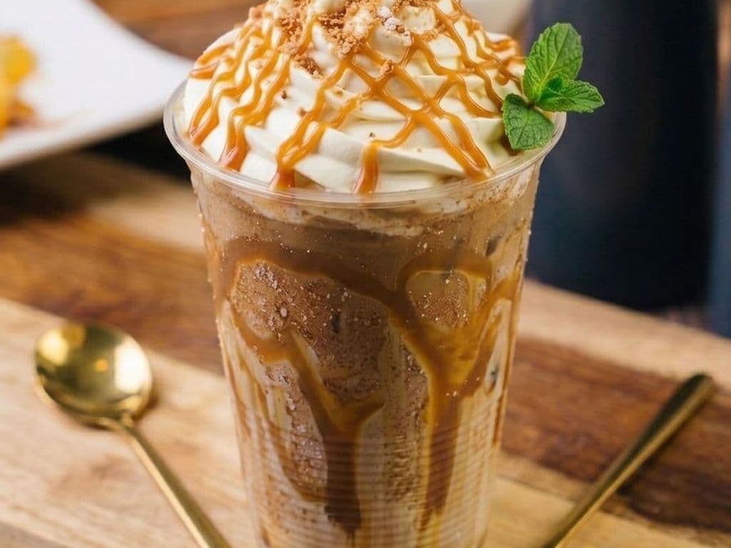 8. Caramel Coffee