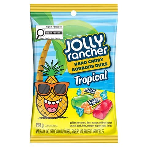 Jolly Rancher Tropical Hard Candy 198g