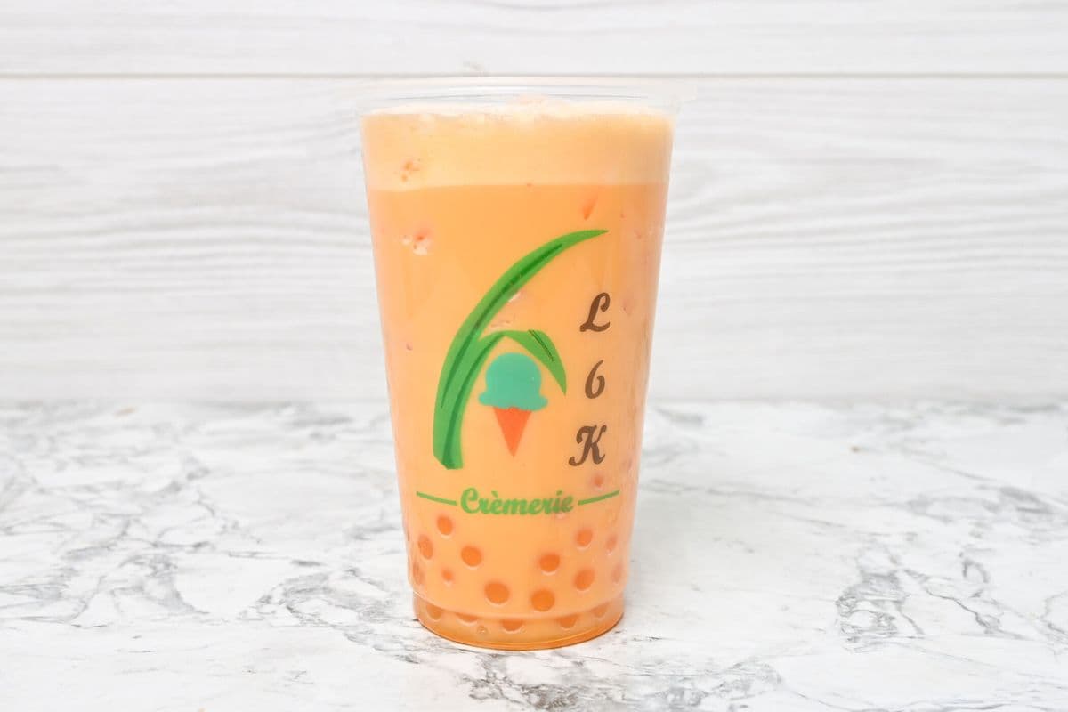 Thé aux Perles à la Pêche / Peach Bubble Tea