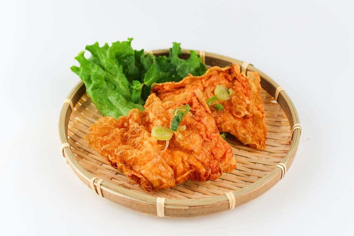 19. [NEW] Crispy Shrimp Bean Curd [2 pcs]