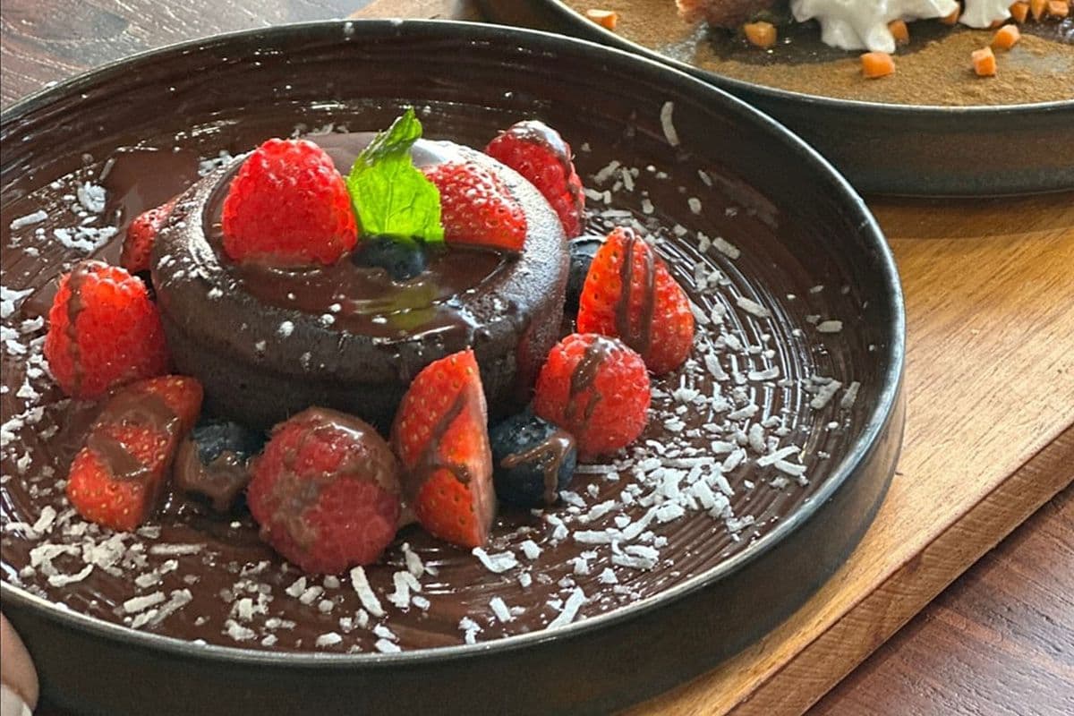 Mindful Molten Cake
