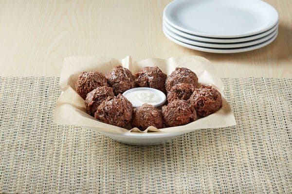 Double Chocolate Pancake Puppies - 10 Pancake Puppies