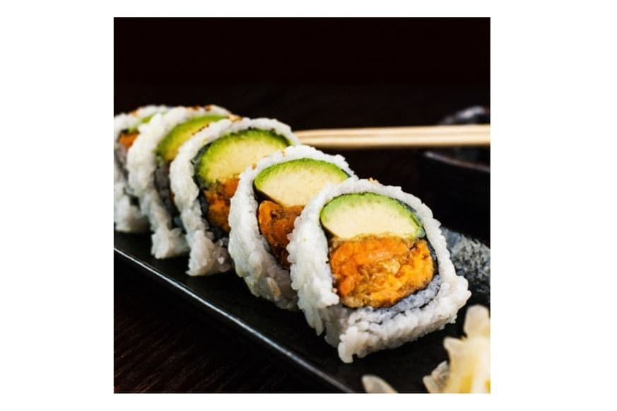 123. Yam and Avocado Roll